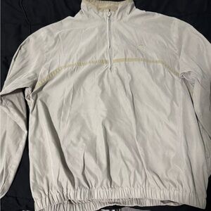 Pebble Beach Beige and Cream Windbreaker